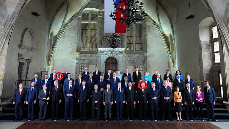 Δύο ξένοι Μητσοτάκης και Ερντογάν στην Πράγα